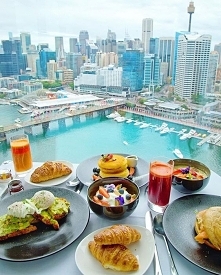 Love the view.. and the food :D