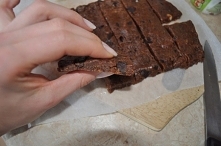 Białkowy Baton Daktylowy Domowej roboty.