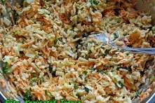 Surówka z pora i marchewki