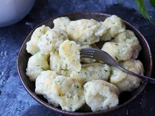 KLUSKI KŁADZIONE Z KASZY MANNY