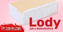 Przepis na lody w wafelku jak z dzieciństwa! Lody jak Calypso lub Śnieżka