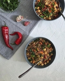 Kasza gryczana z batatem