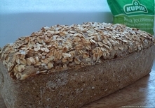 Chleb żytnio-orkiszowy na zakwasie z kaszą jęczmienną