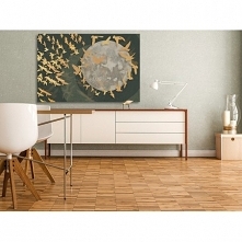 WOLNE PTAKI - NOWOCZESNY OBRAZ DO SALONU - 120X80 CM
