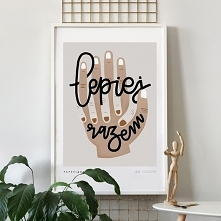 Plakat "Lepiej razem"