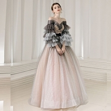 Eleganckie Różowy Perłowy Sukienki Na Bal 2020