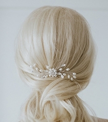 Ozdoba ślubna do włosów z perełek Rebecca