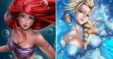 Arielka i Elsa