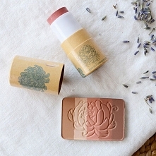 Naturalny róż w sztyfcie i Puder Mozaika 2w1 - kosmetyki wielozadaniowe