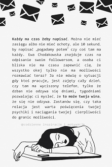 Codzienne Inspiracje i Motywacje - cytaty na insta, wpadaj do nas po więcej
@codzienneinspiracjeimotywacje