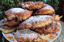 Racuchy z serkiem wiejskim i jabłkami-puszyste i pyszne