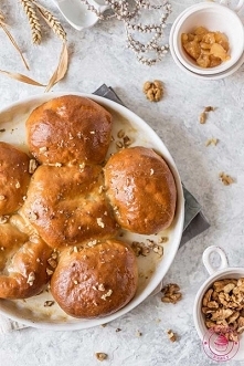 Bułeczki z jabłkami - Najlepsze przepisy | Blog kulinarny - Wypieki Beaty