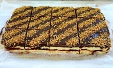 Ciasto chałwowe bez pieczenia