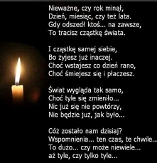 [*] zawsze bede pamietac zapach i smak Twoich drożdżówek Babciu