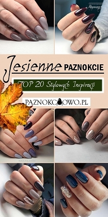 Jesienne Paznokcie – TOP 20 Stylowych Inspiracji na Modny Mani