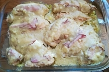 Filet z kurczaka zapiekany z ziemniakami