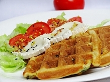 Wytrawne gofry z warzywami ...