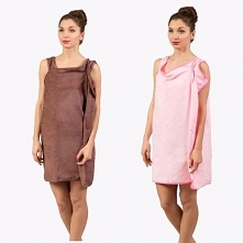 Ręczniko-szlafrok, świetnie...