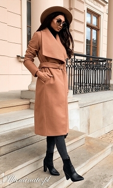 Elegancki ciepły płaszcz z kolekcji illuminate.pl