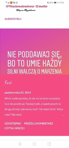 Zapraszam na nowy post na b...
