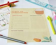 Planer na październik.