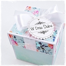 Ślubny Exploding Box - ze zdjęciem