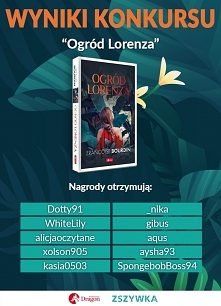 “Kochać to nie znaczy patrzeć na siebie nawzajem, lecz patrzeć w tym samym kierunku <3”

KONKURS, który zorganizowaliśmy wspólnie z wydawnictwem Dragon dobiegł końca. 
Dzięku...