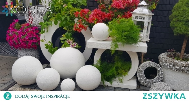 Dekoracje i ozdoby do ogrodu-Kobea Ogrody i Bruki
