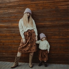 Sweter Leaf Mama & Dziecko