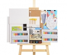 Premium zestaw malarski: sztaluga, rysownica, pastele  
zapraszmy na sztalugamalarska.pl