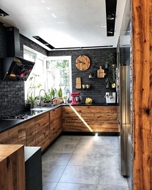 W takiej stylowej kuchni można poszaleć ! ;>