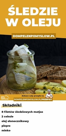 Najszybszy przepis na śledzie w oleju