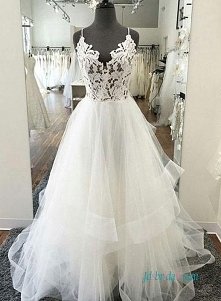 Seksowny stanik z przezroczystego tiulu z koronką u dołu # suknia ślubna # suknia balowa
Model: H0565 (darmowa wysyłka na cały świat)
Wyszukaj na stronie numer modelu, link w bi...