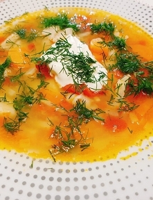 Przepis na zupę rybną.