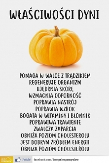 Dlaczego warto jeść dynię?