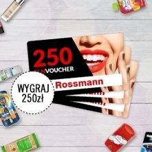 Ostatnio odkryłem, że można  dostac za darmo bon do wykorzystania w drogeriach Rossman. Wystarczy wpisać email na stronie żeby wziac udział w losowaniu bonu o wartości 250zł. Pi...