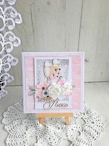 Kartka ślubna w pudełeczku Marry Me 1 GOTOWA