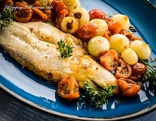 Pieczony filet z dorsza