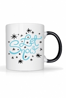 Magiczny kubek, który odkryje swój wzór dopiero po nalaniu do niego gorącego napoju. Miły prezent na święta lub mikołajki.