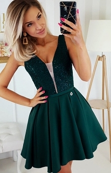 Bicotone Wieczorowa sukienka z wiązaniem 2196-13