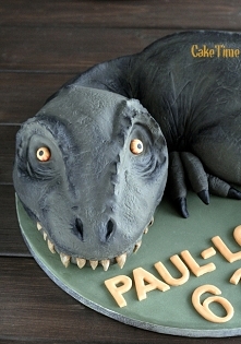 ciasto dinozaur