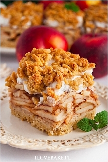 Orzechowa szarlotka tatrzańska