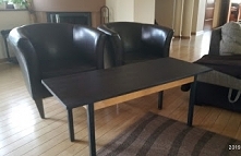 stara ława na wysoki połysk z lat 70-tych po odnowieniu