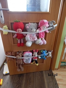 Miejsce na przechowywanie pluszaków.
