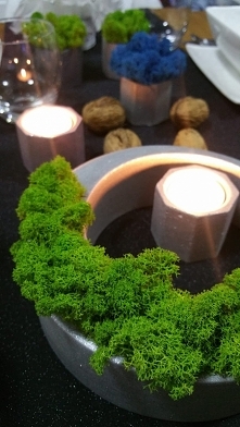 Dekoracje z mchem