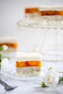 Ciasto kawowo-brzoskwiniowa...