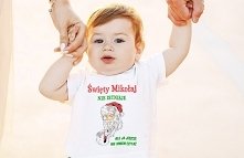 Święty Mikołaj nie istnieje ale ja jeszcze nie umiem czytać koszulka dziecięca świąteczna