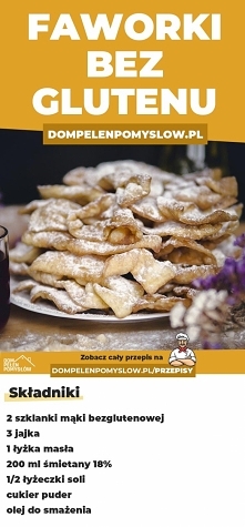 Faworki bezglutenowe