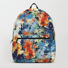 Plecak ze wzorem Floral watercolor - series 2 od WzoryOzdobne