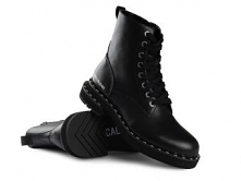 Czarne botki Calvin Klein t...